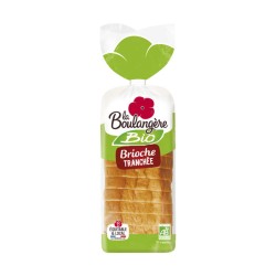 LA BOULANGERE Brioche Tranchée Bio - 400g