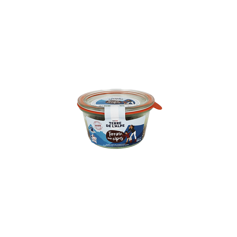 TERRE DE L'ALPE Terrine de Savoie aux Cèpes - 180g