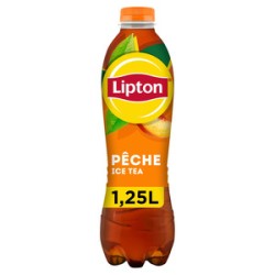 LIPTON Ice Tea saveur pêche - 1.25L